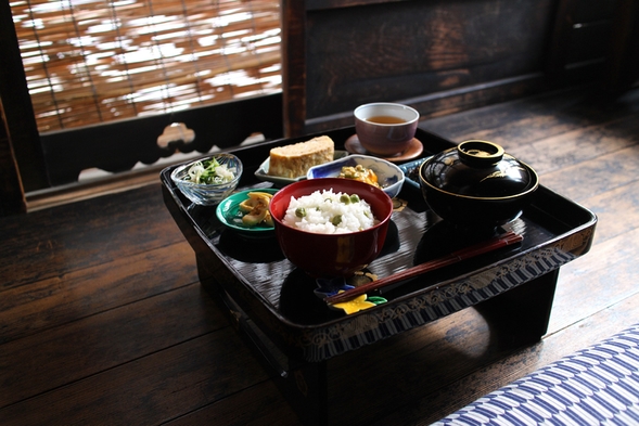 【朝食付】京町家でごゆるりとお部屋食＊御膳でいただく京の日替わりおばんざいプラン